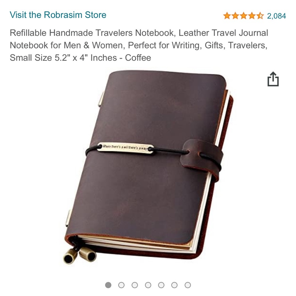 Robrasim new handmade premium leather notebook